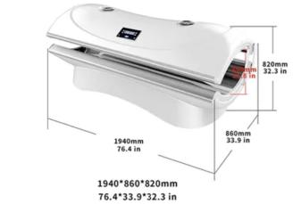 2 Wavelength Infrared LED bed