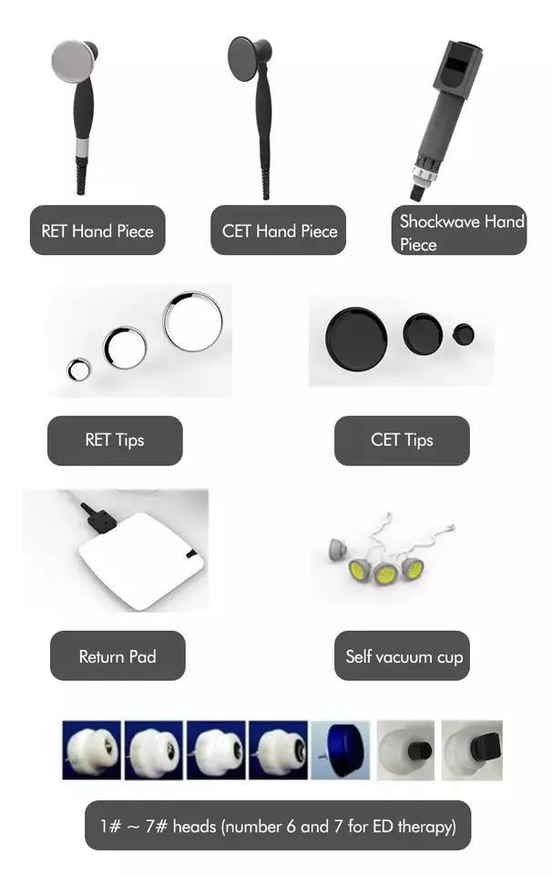 3-in-1 Smart TECAR Physiotherapy
