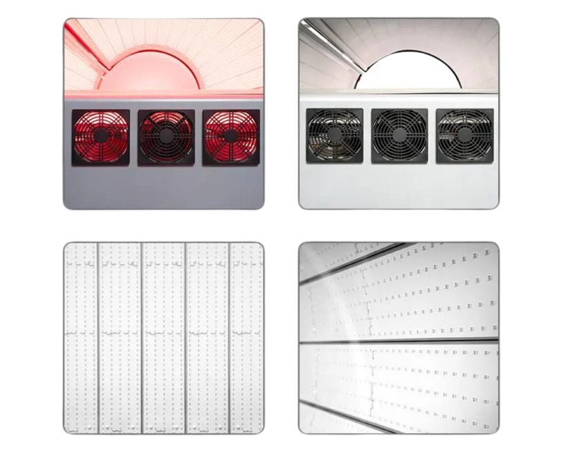 5 Wavelength Infrared LED bed