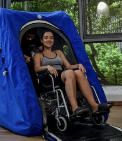 Mono XL Seated Hyperbaric chamber Wheelchair compatible