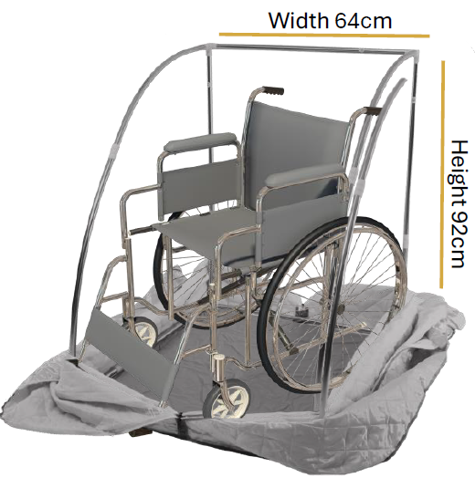 Standard Wheelchair XL Portable Ozone Steam Sauna