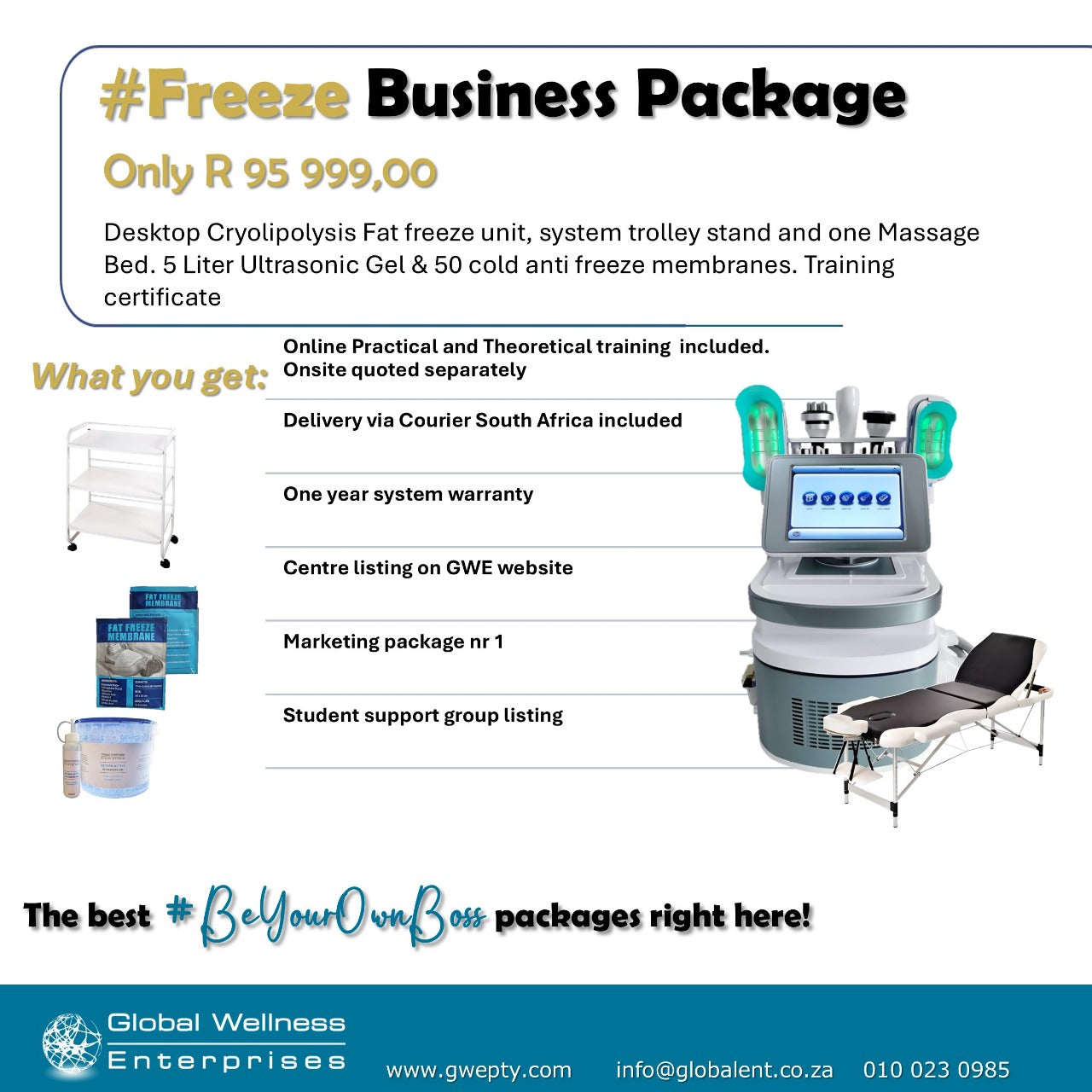 #Freeze Business Package