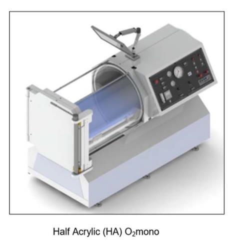 3 ATA Medical Hard-shell Hyperbaric lying type